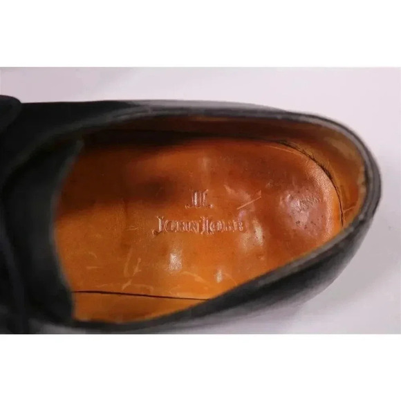 John Lobb Caracus Black Lace-Up Oxford Leather Dress Shoes Men\'s US 7.5 EE main image 11